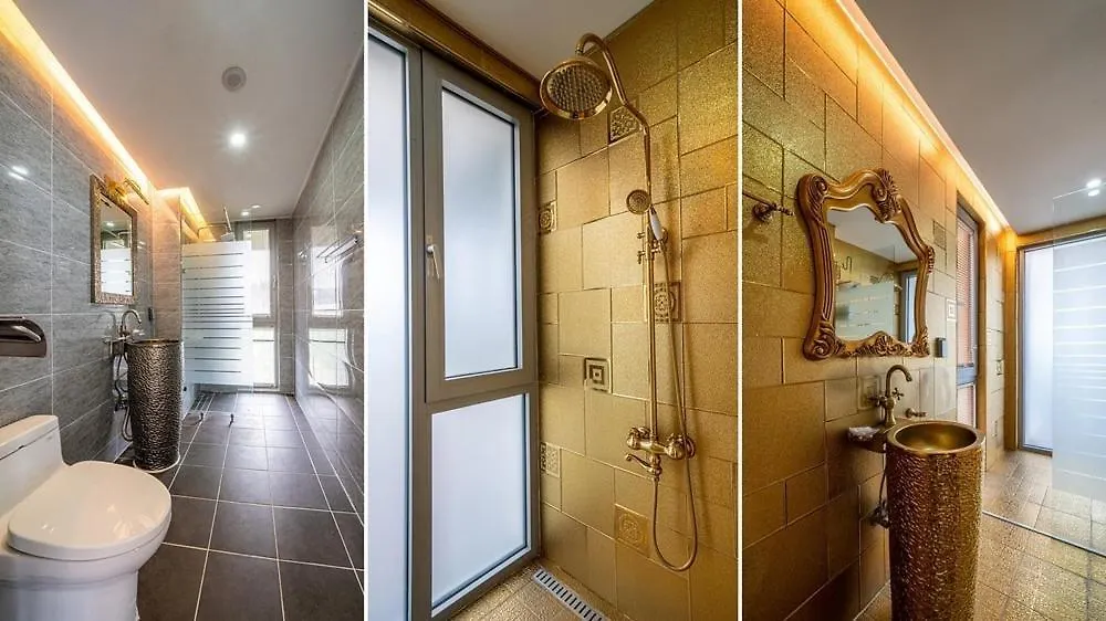 Jeju Mia Private Pool Villa Large Outdoor Warm Pool Guest house